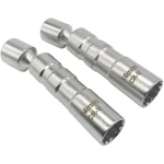 Zestaw 2 elastycznych magnetycznych kluczy nasadowych do świec 14 mm i 16 mm TSX TOOL