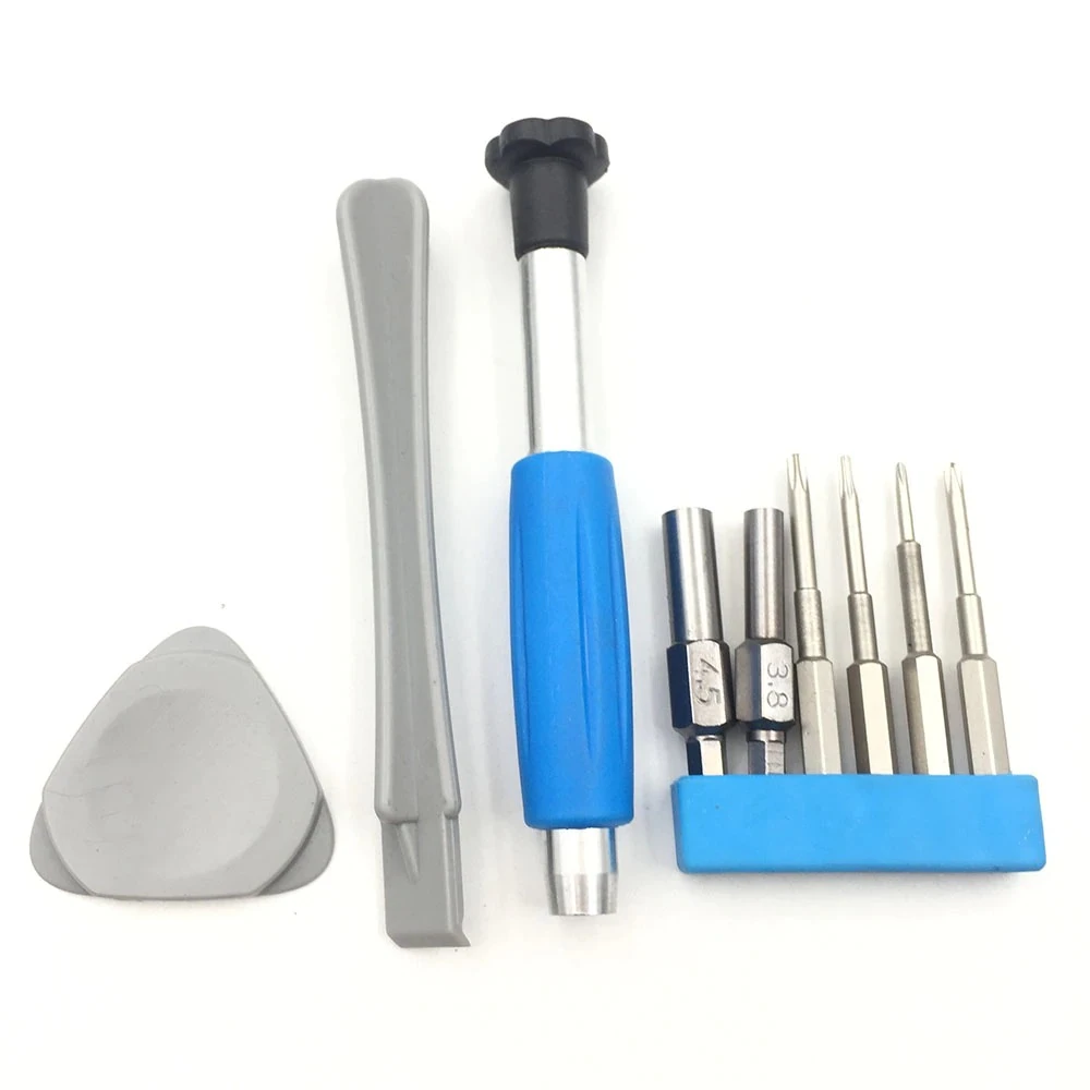 Juego de destornilladores gamebit 3.8mm y 4.5mm para cartuchos retro