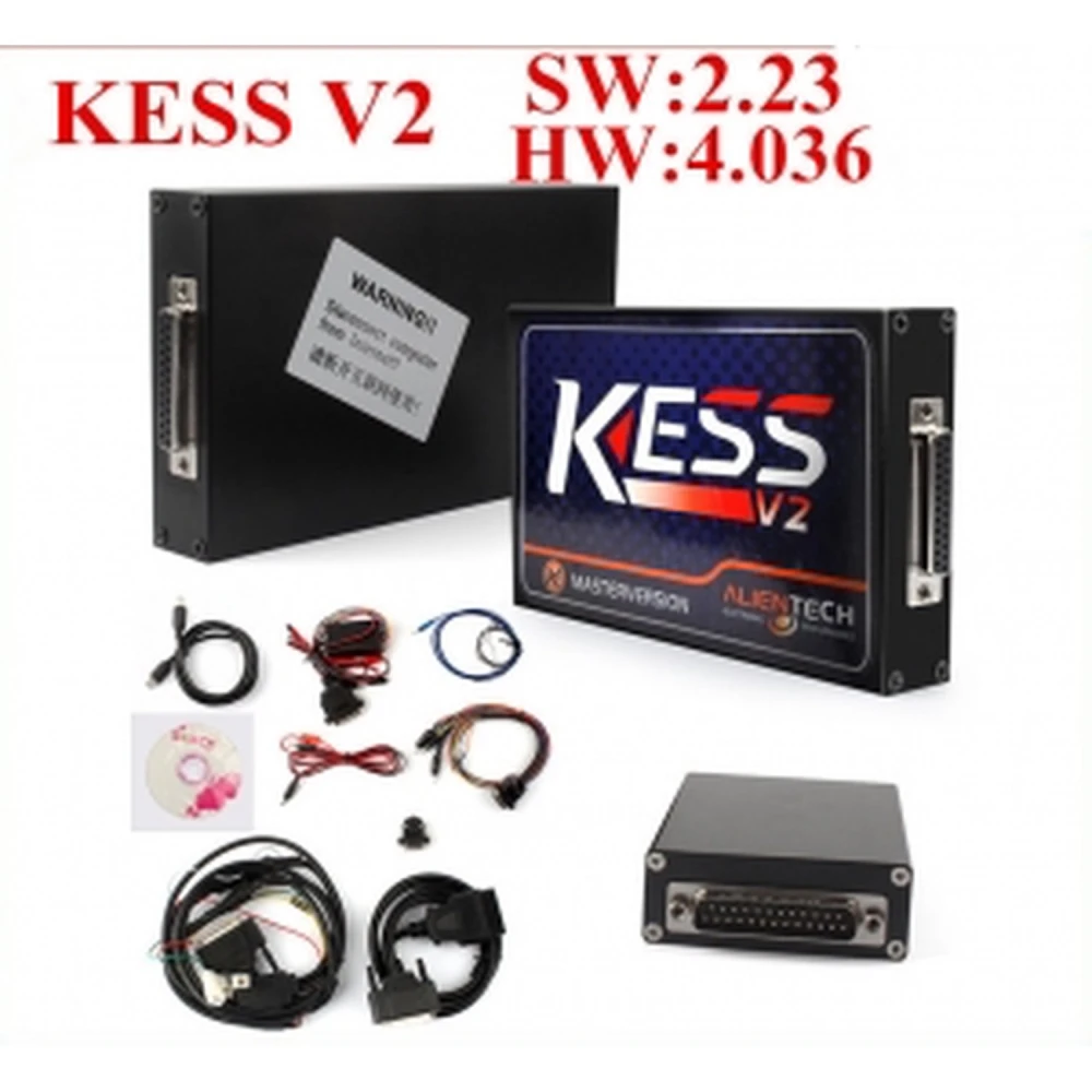 Kess V2.23 OBD2 Manager Tuning Kit HW V4.036 bez limitu tokenów - wersja Master