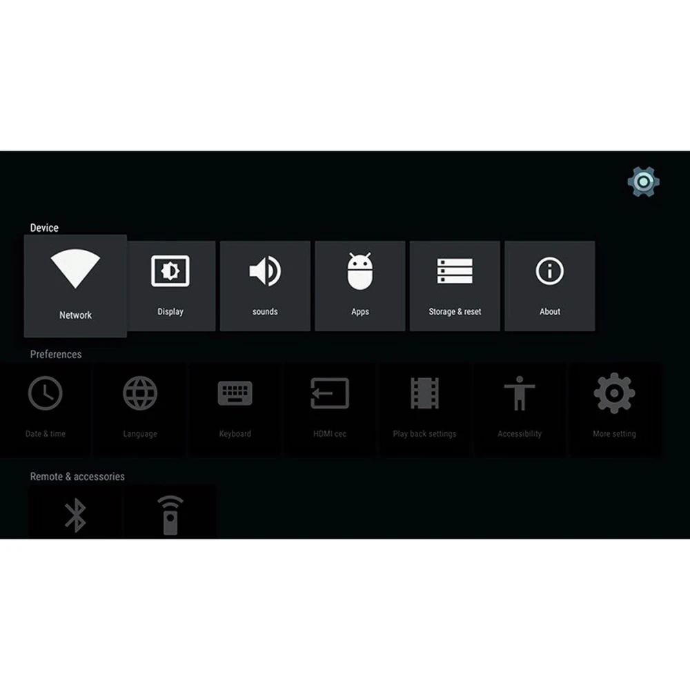 Kii Pro podwójny tuner DVB-S2 DVB-T2 Android TV Box 2GB/16GB 4K