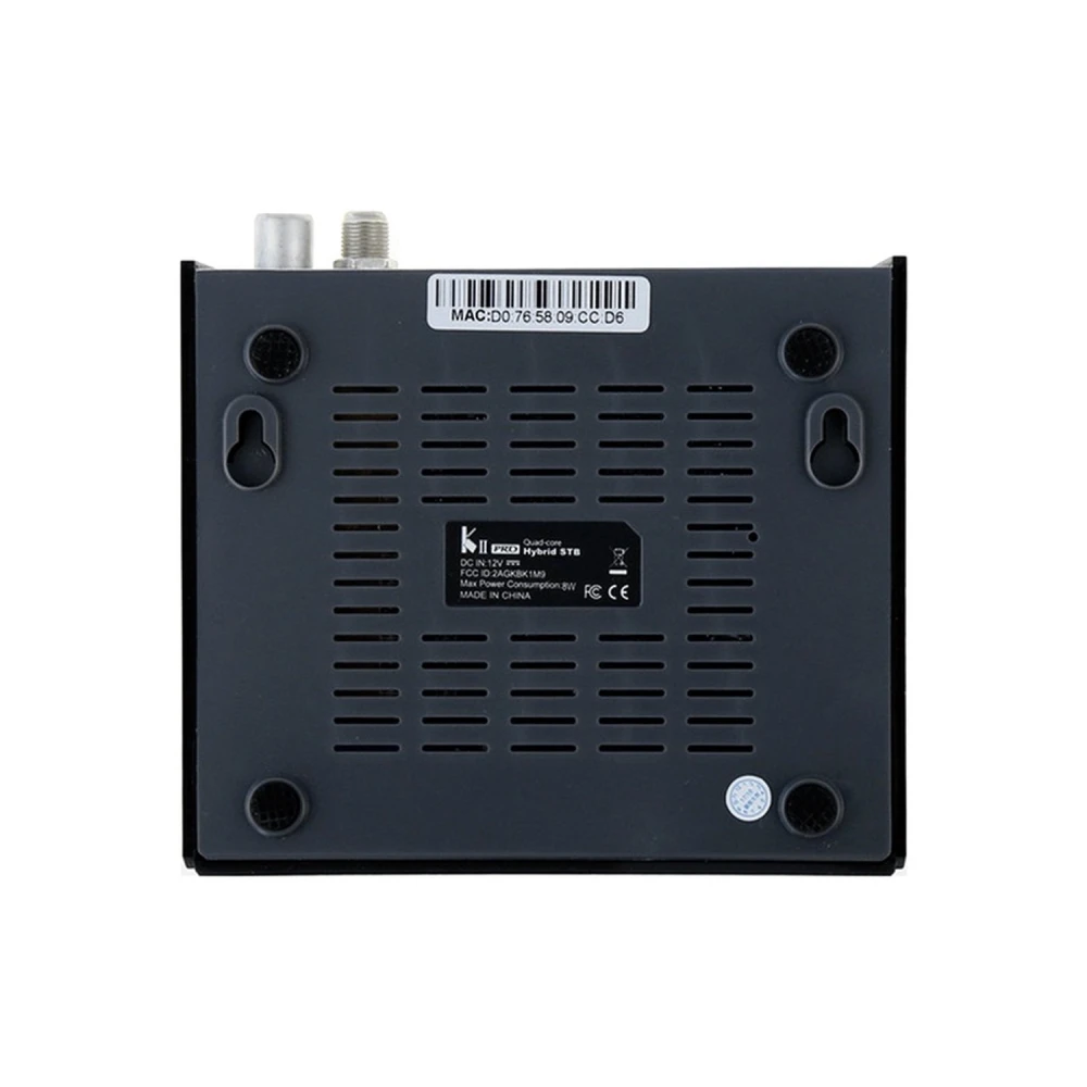Kii Pro podwójny tuner DVB-S2 DVB-T2 Android TV Box 2GB/16GB 4K