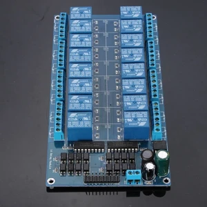 satkit Zestaw 16 przekaźników 12V do Arduino, 16 kanałów - kompatybilny satkit