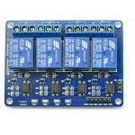 Kompatybilny zestaw 4 przekaźników 5V do Arduino - 4 kanały
