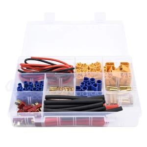 satkit Zestaw złącz XT60 XT90 EC3 EC5 do RC z adapterem