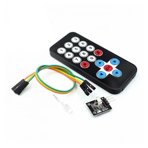 satkit Zestaw pilota IR do Arduino z czujnikiem IR 38kHz i ultracienkim pilotem