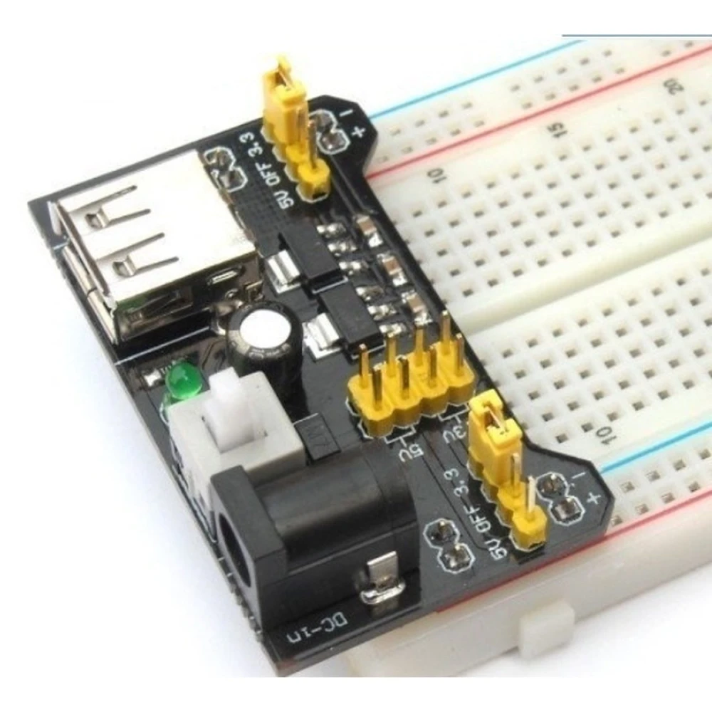 Zasilacz 5V 3.3V do protoboardu Arduino kompatybilny z MB102