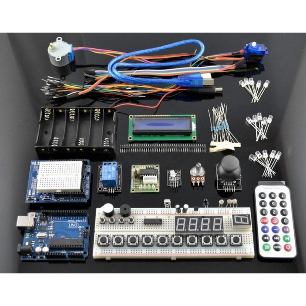 Zestaw startowy Arduino z kompatybilnym Arduino Uno dla początkujących