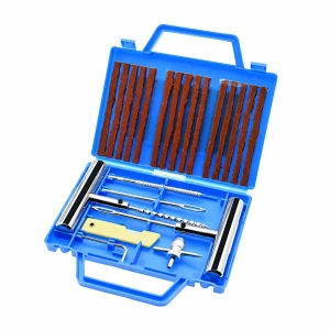 Zestaw do Naprawy Opon Tubeless 23 Elementy Samochód Motor Sznurki Szydło
