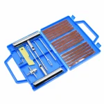 Zestaw do Naprawy Opon Tubeless 23 Elementy Samochód Motor Sznurki Szydło