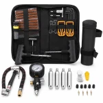 Zestaw do Naprawy Opon Tubeless Moto Rower 81 Części Sznurki Szydło