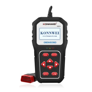 KONNWEI KW818 skaner OBD2: czytnik kodów OBDII do aut od 1996