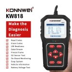 KONNWEI KW818 skaner OBD2: czytnik kodów OBDII do aut od 1996