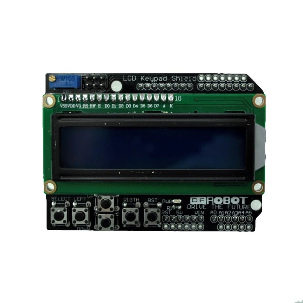 LCD Keypad Shield LCD1602 kompatybilny z Arduino z ekranem i przyciskami