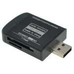 Czytnik kart pamięci USB 2.0 all-in-one do Micro SD, MMC, SDHC, TF i M2