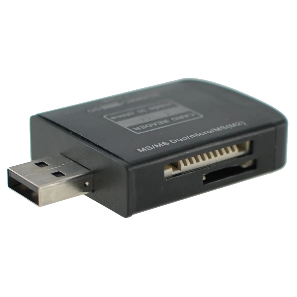 Czytnik kart pamięci USB 2.0 all-in-one do Micro SD, MMC, SDHC, TF i M2