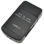 Czytnik kart pamięci USB 2.0 all-in-one do Micro SD, MMC, SDHC, TF i M2