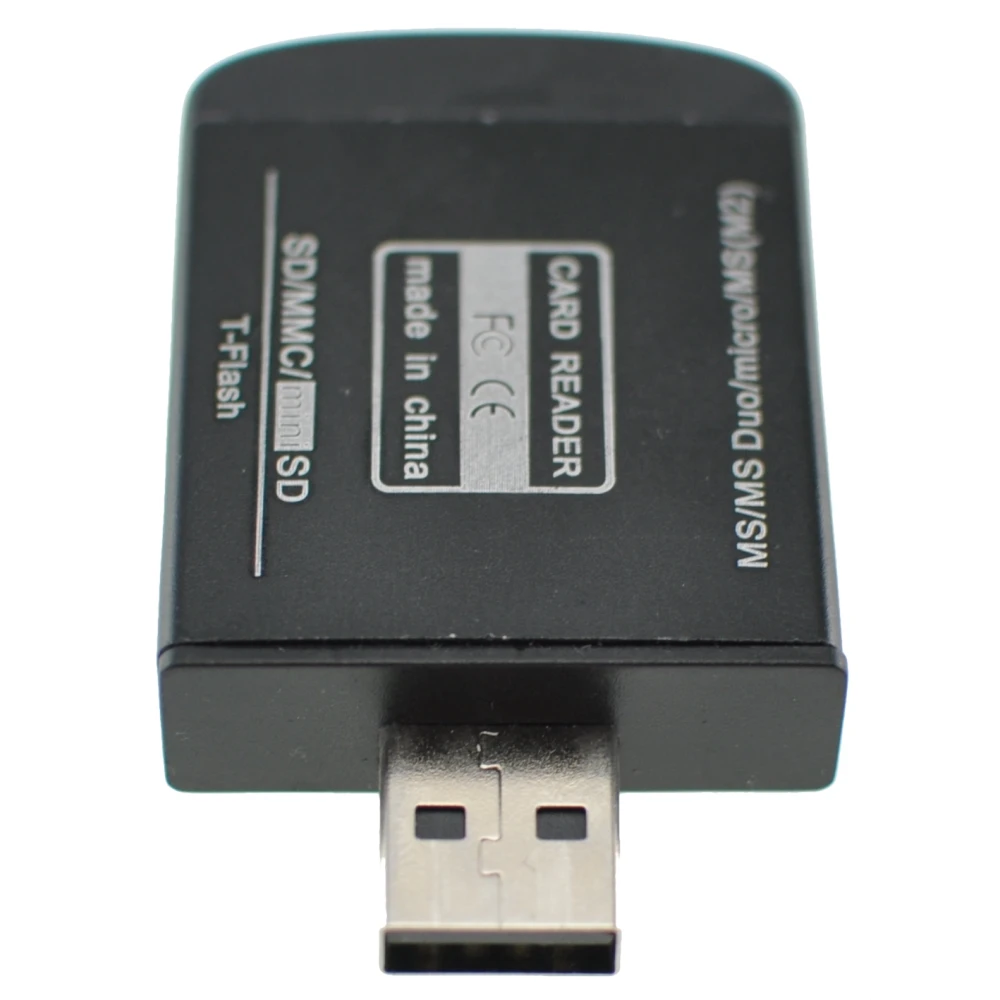 Czytnik kart pamięci USB 2.0 all-in-one do Micro SD, MMC, SDHC, TF i M2