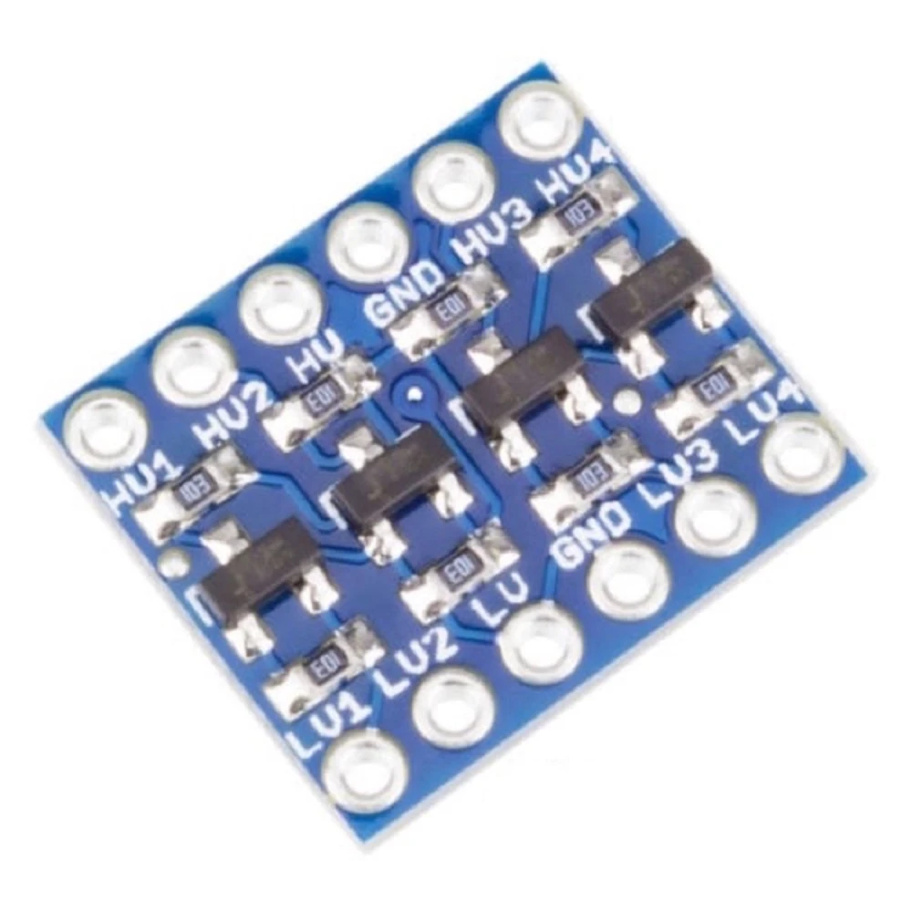 Level Shifter - dwukierunkowy konwerter poziomów logicznych 4 kanały 5V na 3.3V