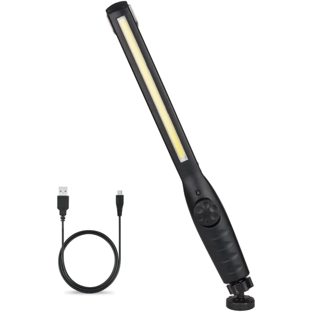 Akumulatorowa lampa warsztatowa LED z 4 trybami i magnesem