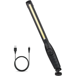 Akumulatorowa lampa warsztatowa LED z 4 trybami i magnesem