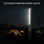 Akumulatorowa lampa warsztatowa LED z 4 trybami i magnesem