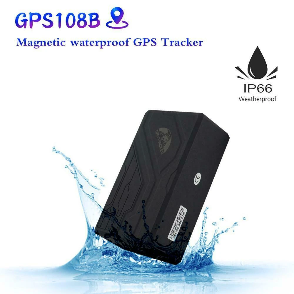 Lokalizator GPS do auta TK108B z długą baterią, SOS i magnesem