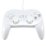 Biały kompatybilny pad klasyczny Pro Wii do Nintendo Wii