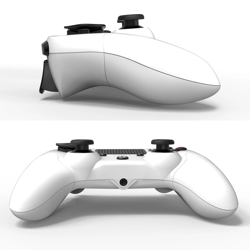 Biały bezprzewodowy pad kompatybilny z PS4 DoubleShock 4