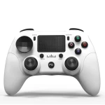 Biały bezprzewodowy pad kompatybilny z PS4 DoubleShock 4