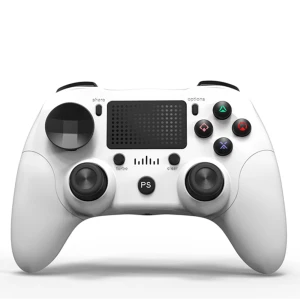 Biały bezprzewodowy pad kompatybilny z PS4 DoubleShock 4