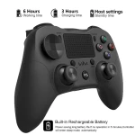 Biały bezprzewodowy pad kompatybilny z PS4 DoubleShock 4