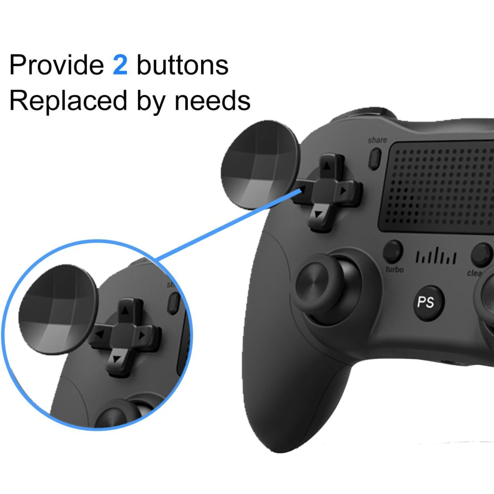 Bezprzewodowy pad kompatybilny z PS4 DoubleShock 4 czarny