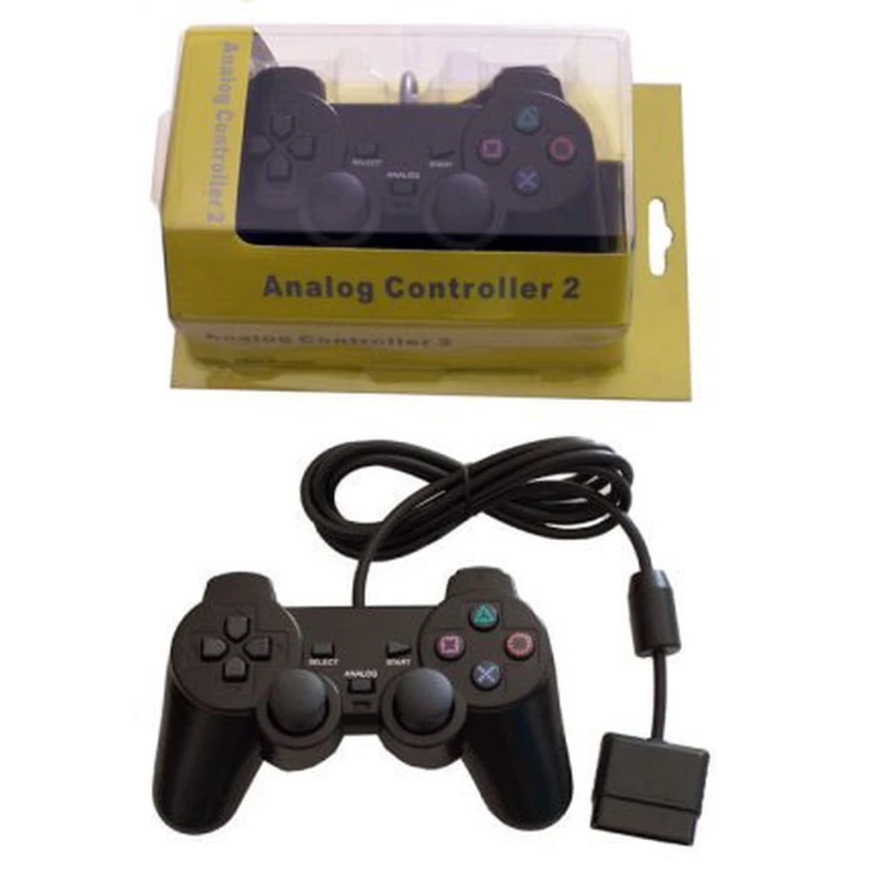 Pad Dual Shock do Sony Playstation 2 kompatybilny z wibracją