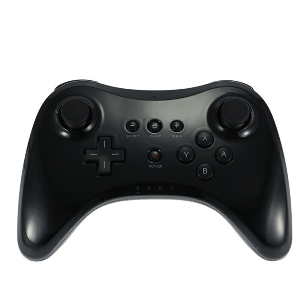 Czarny kompatybilny pad Pro Wii U – bezprzewodowy kontroler do Wii U