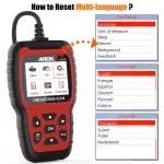 Ancel AS500 OBD2 Scanner – tester diagnostyczny do aut