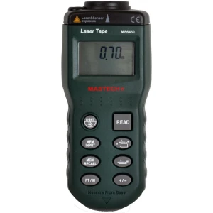 Ultradźwiękowy miernik odległości Mastech MS6450 z laserem