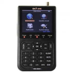 Miernik satelitarny Satlink WS-6908 do precyzyjnego ustawiania anten