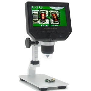 Cyfrowy mikroskop z ekranem 4,3 cala i sensorem 3,6MP HD do elektroniki