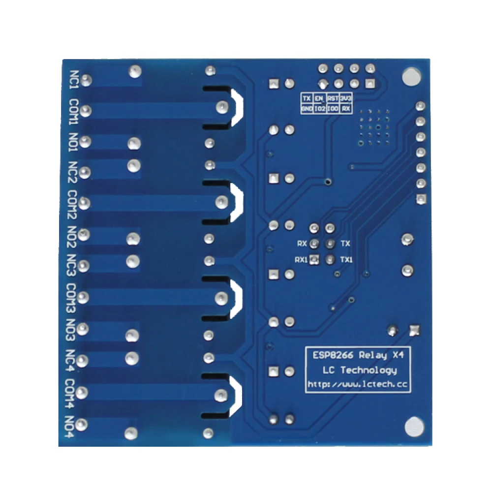Moduł przekaźnika WiFi 4 kanały ESP8266 do zdalnego sterowania smart home
