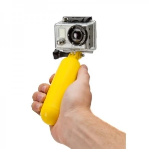 Żółty pływający monopod wodny do GoPro 1/2/3 i SJ4000