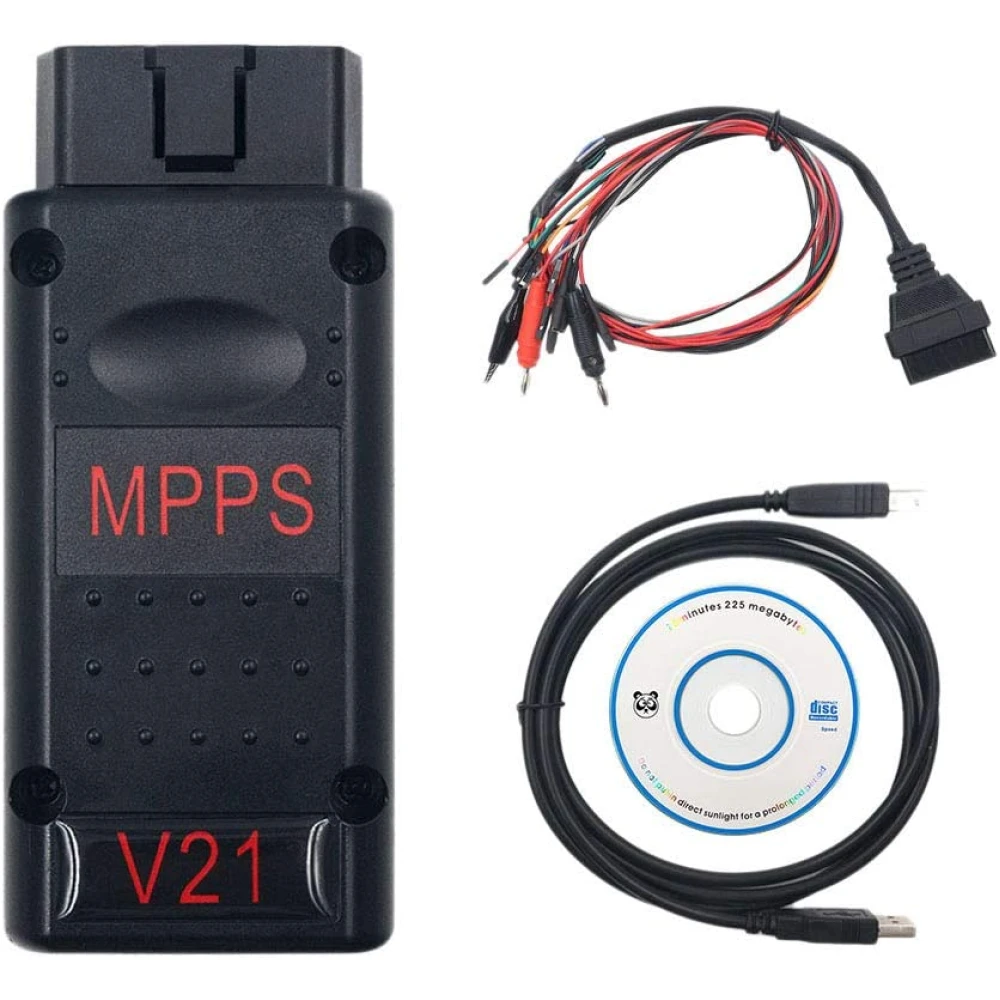 MPPS V21 ECU programator chipów Main + Tricore + Multiboot z kablem