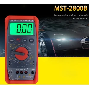 MST-2800B inteligentny multimetr cyfrowy z dużym LCD do motoryzacji