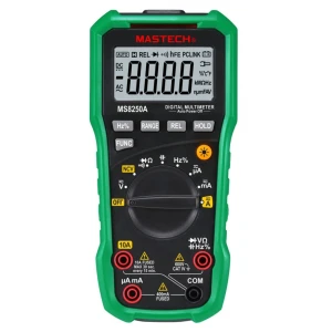 Multimetr cyfrowy Mastech MS8250A z detektorem napięcia bezdotykowym