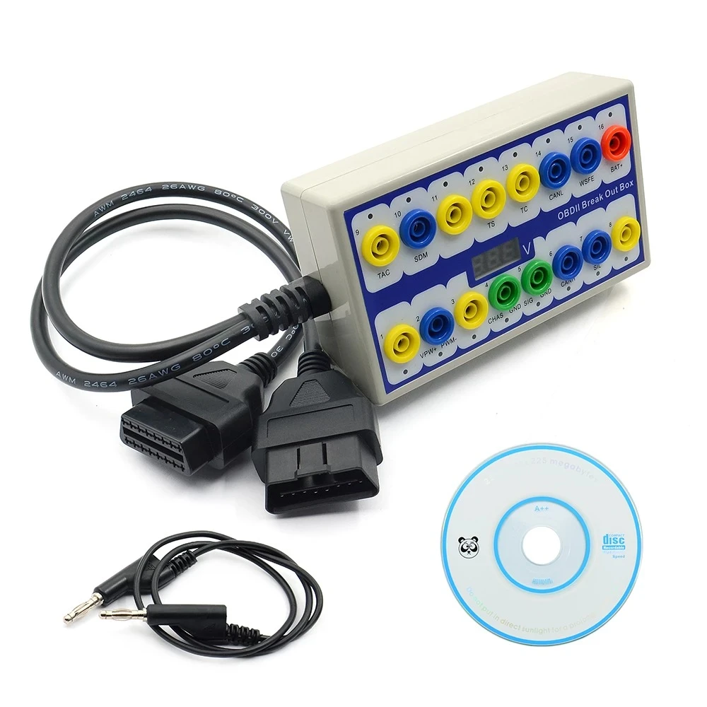 OBDII Breakout Box detektor protokołu - profesjonalne narzędzie diagnostyczne