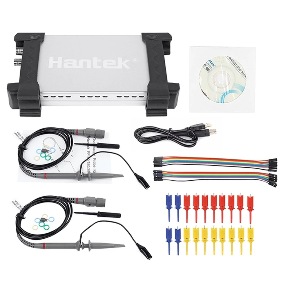 Oscyloskop Hantek 6022BL USB cyfrowy 16 kanałów 20 MHz do PC