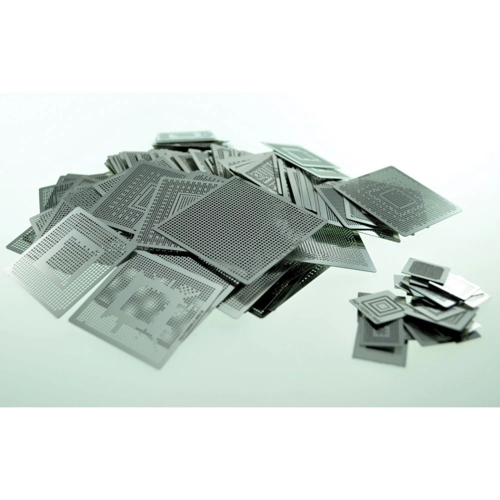 Pack 204 Stencils Calor Directo - Szablony do lutowania elektroniki