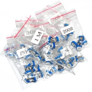 satkit Zestaw 65 potencjometrów liniowych DIP, 13 różnych wartości