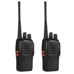 Zestaw 2 krótkofalówek Baofeng BF-888S UHF 5W z zestawem słuchawkowym