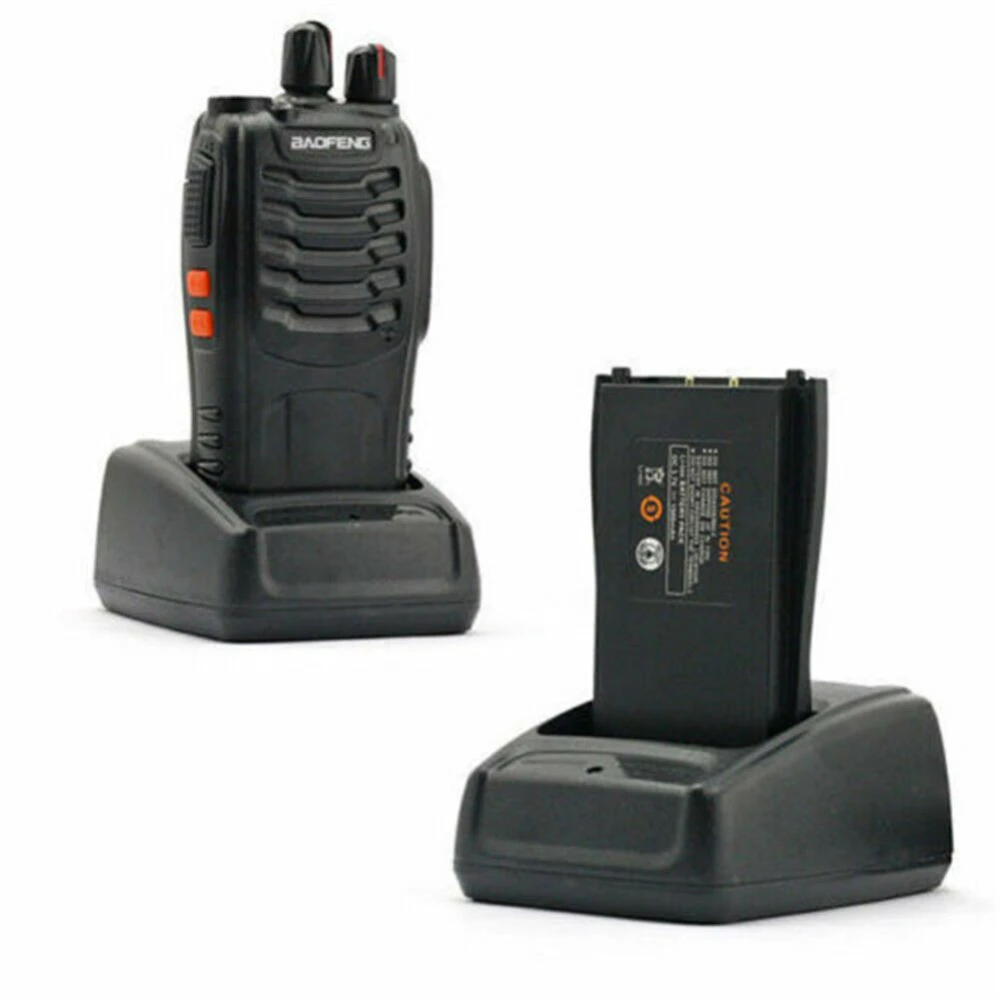 Zestaw 2 krótkofalówek Baofeng BF-888S UHF 5W z zestawem słuchawkowym