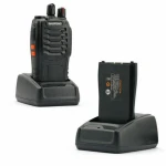 Zestaw 2 krótkofalówek Baofeng BF-888S UHF 5W z zestawem słuchawkowym